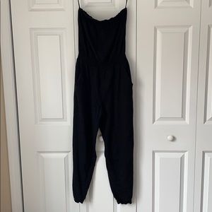 aerie strapless jumpsuit